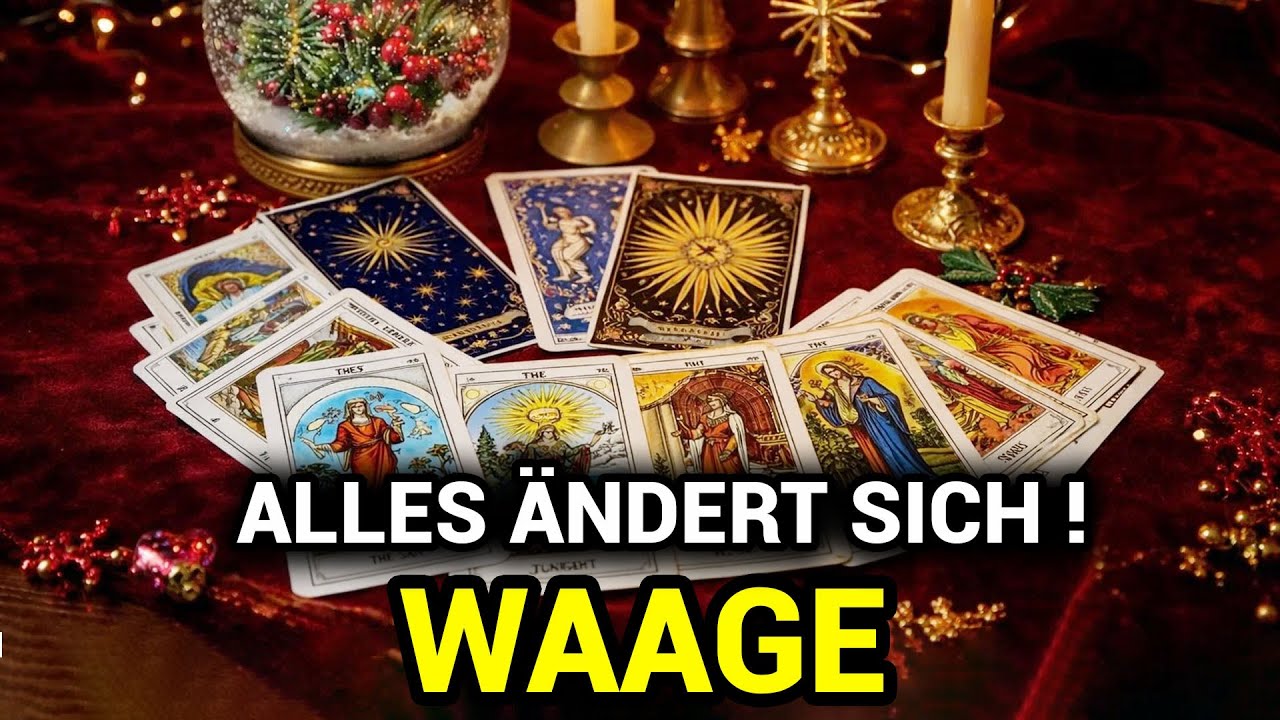 WAAGE ♎ DEINE BLOCKADEN LÖSEN SICH – EINE STARKE SEELE WÄHLT DICH 