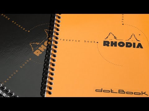 Mr. Paper! Rhodia Reverse Book!