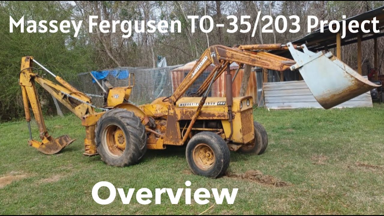 Massey Ferguson 203 Tractor Project