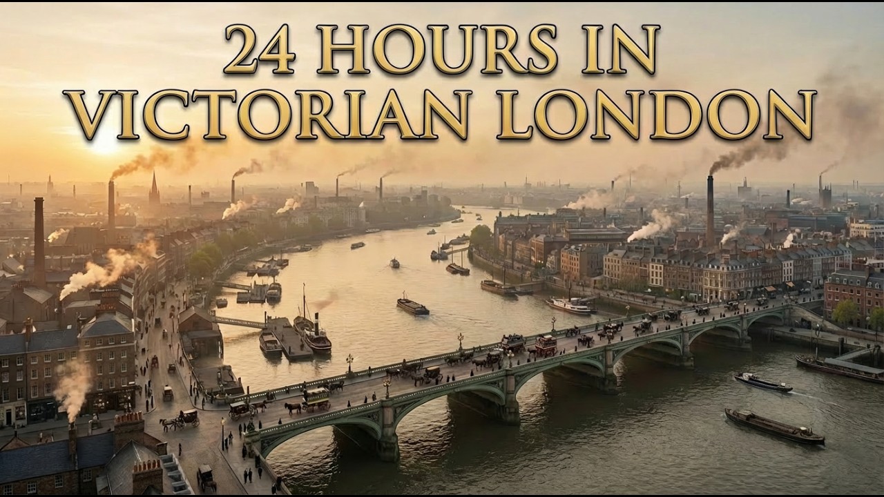 A Tour Around London in The 1870s (Victorian Era Reconstruction)