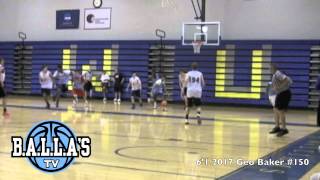 61 Geo Baker Super Skilled Point Guad - Hoopmountain Sw1 Highlights