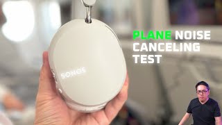 Sonos Ace Plane Noise Canceling Test! ✈️ (vs Sony WH-1000XM5)