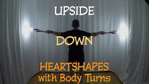 INDIAN CLUBS | Upside Down Heart Shapes with Body Turns