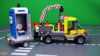 Lego Service Truck 60073 - Problem In The Toilets