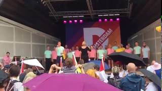 Performance by AMSGMC song: Titanium. Pride 2018.