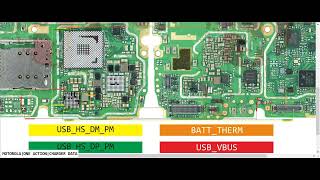 MOTOROLA MOTO ONE ACTION Charging Problem Slow & Section Repair OVP IC Bypass & Battery BSI ID Ways
