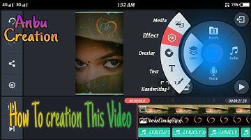 How To making This videos In kinemaster  Anbu Creation Tamil Whats App Status videos song