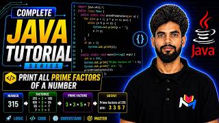 Prime Factors Number In Java Explained Step-by-Step | Master In Looping in Java