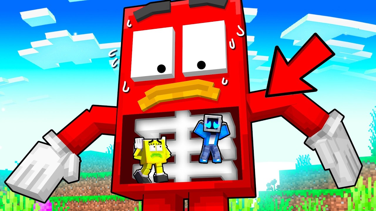 Can I Survive inside Save the Shapes in Minecraft?!