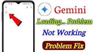 Gemini loading problem fix! Google Gemini not working problem 2026 ! Gemini chat loading problem 