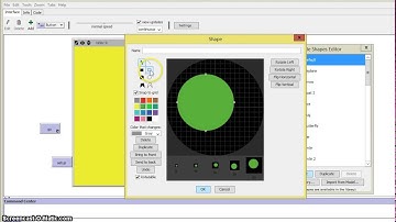 turtle shapes editor 3 in NetLogo