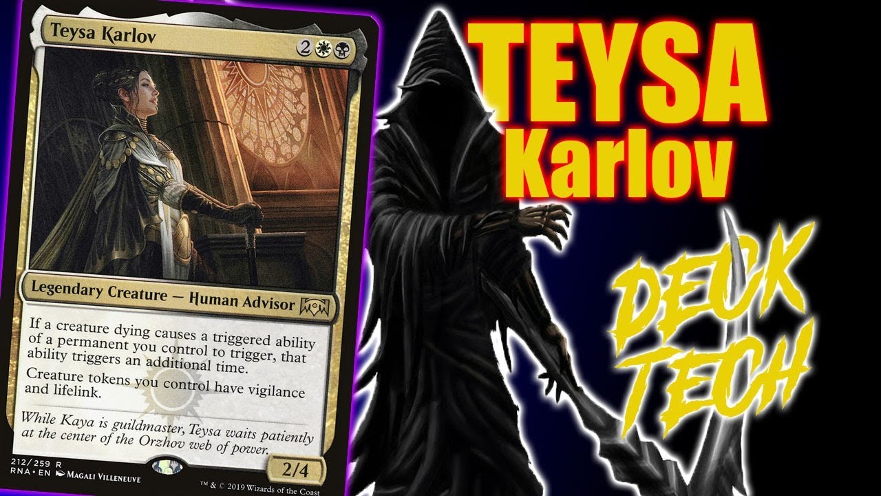 Teysa Deck Tech | The Commander Crew | Magic The Gathering #4 - YouTube