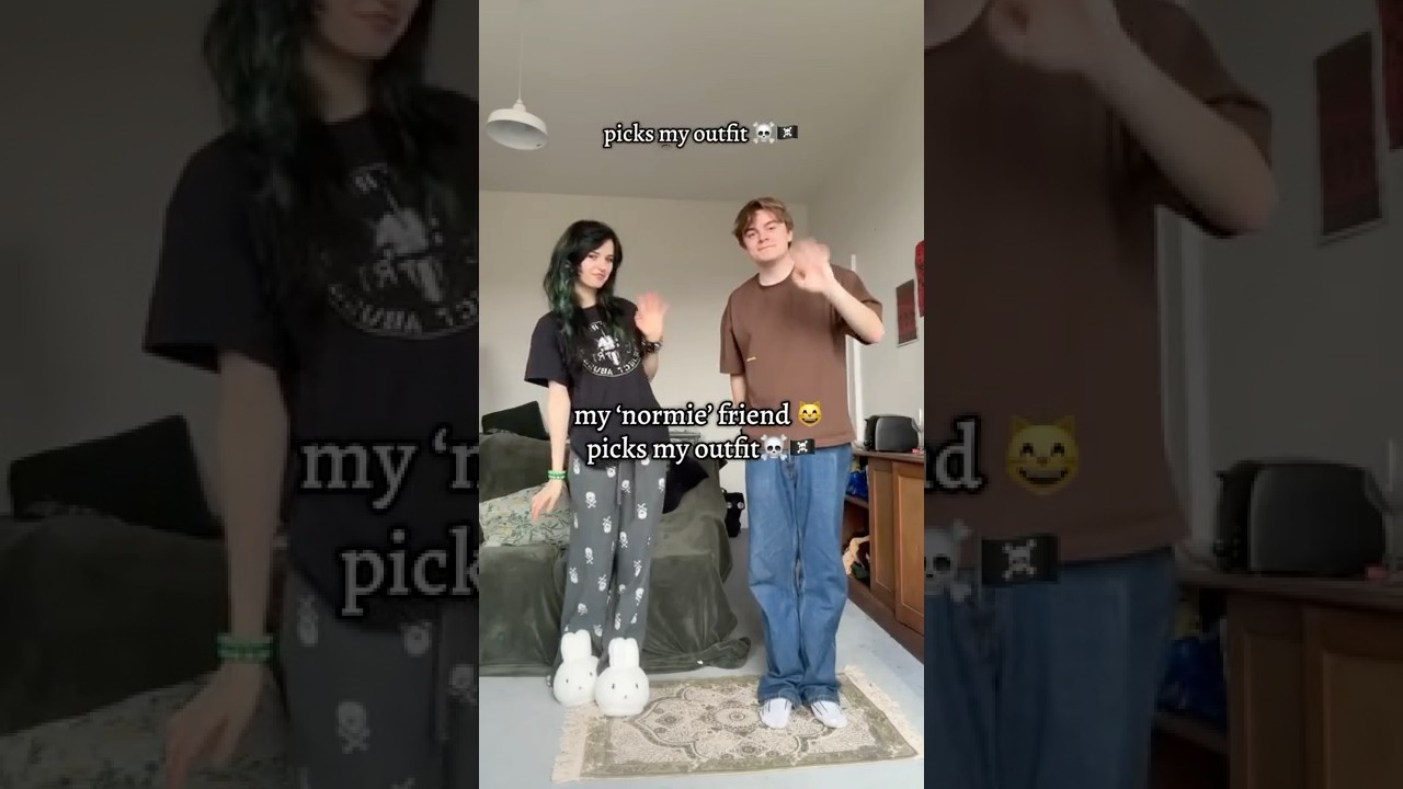 Мой друг-обычный парень выбирает мне наряд, часть 2! ☆ Как у него получилось? 🦇🫀 