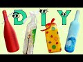 4 Ways To Use Empty Glass Bottle | DIY Glass Bottle Home Decor | Easy DIY Idea | BEST OUT OF WASTE 😱