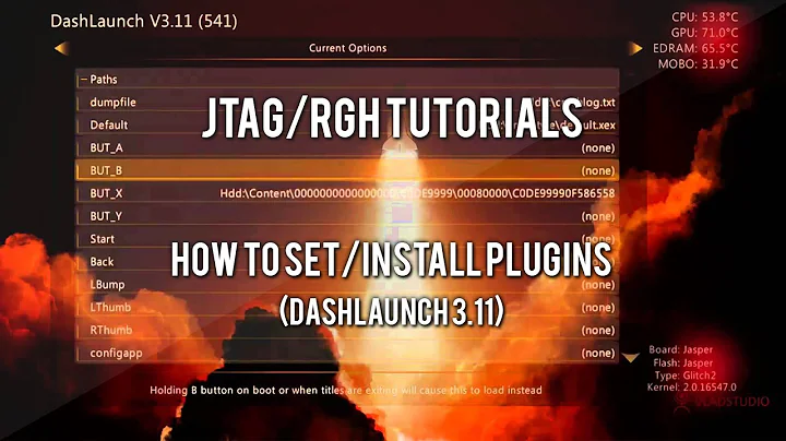 JTAG/RGH Tutorials - How to Set/Install Plugins (RTE Tools/XBLStealth)