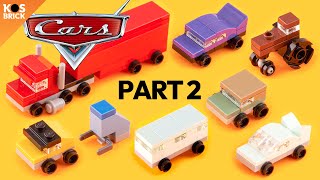 Lego Cars Pixar Mini Vehicles  Part 2 (Tutorial)