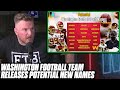 Pat McAfee Reacts To Washington Football Team's Poll For A New Name