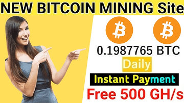New Free Bitcoin Mining Site 2022 || Free Cloud Mining Site 2022