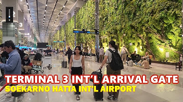 from Beijing landed Terminal 3 International Arrival via Cilacap at Soekarno Hatta [SHIA) Airport ⁉
