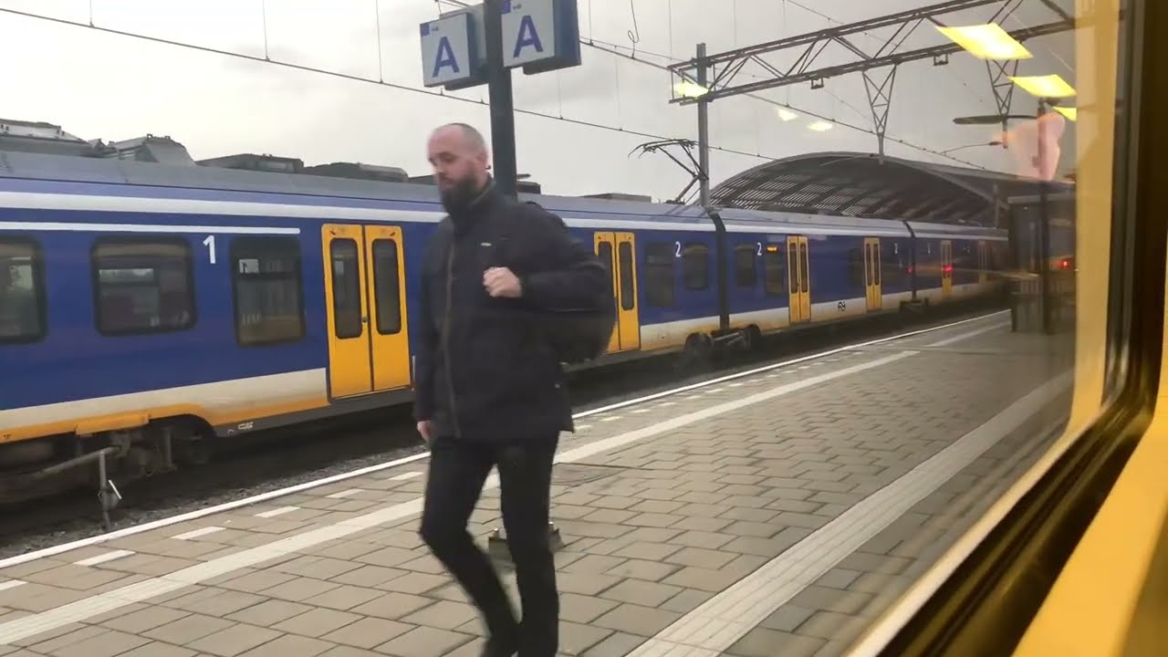 NS InterCity Direct Train | Traxx E 186 + ICR Trip from Rotterdam Centraal to Amsterdam Centraal