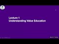 L 1   understanding value education ra