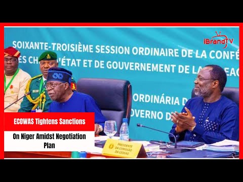 ECOWAS Tightens Sanctions On Niger Amidst Negotiation Plan