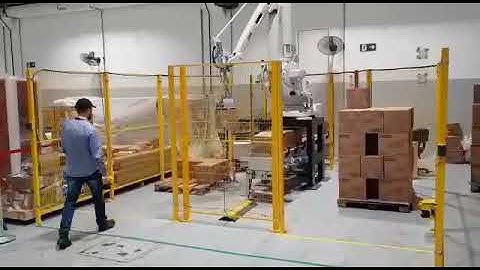 Dual Zone Robotic Palletizer
