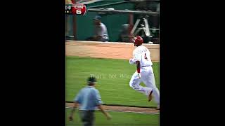 Jonathan Villar slides into Brandon Phillip's butt 💀