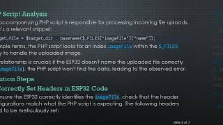 How to Successfully Send Image Files with HTTPClient to PHP Using ESP32