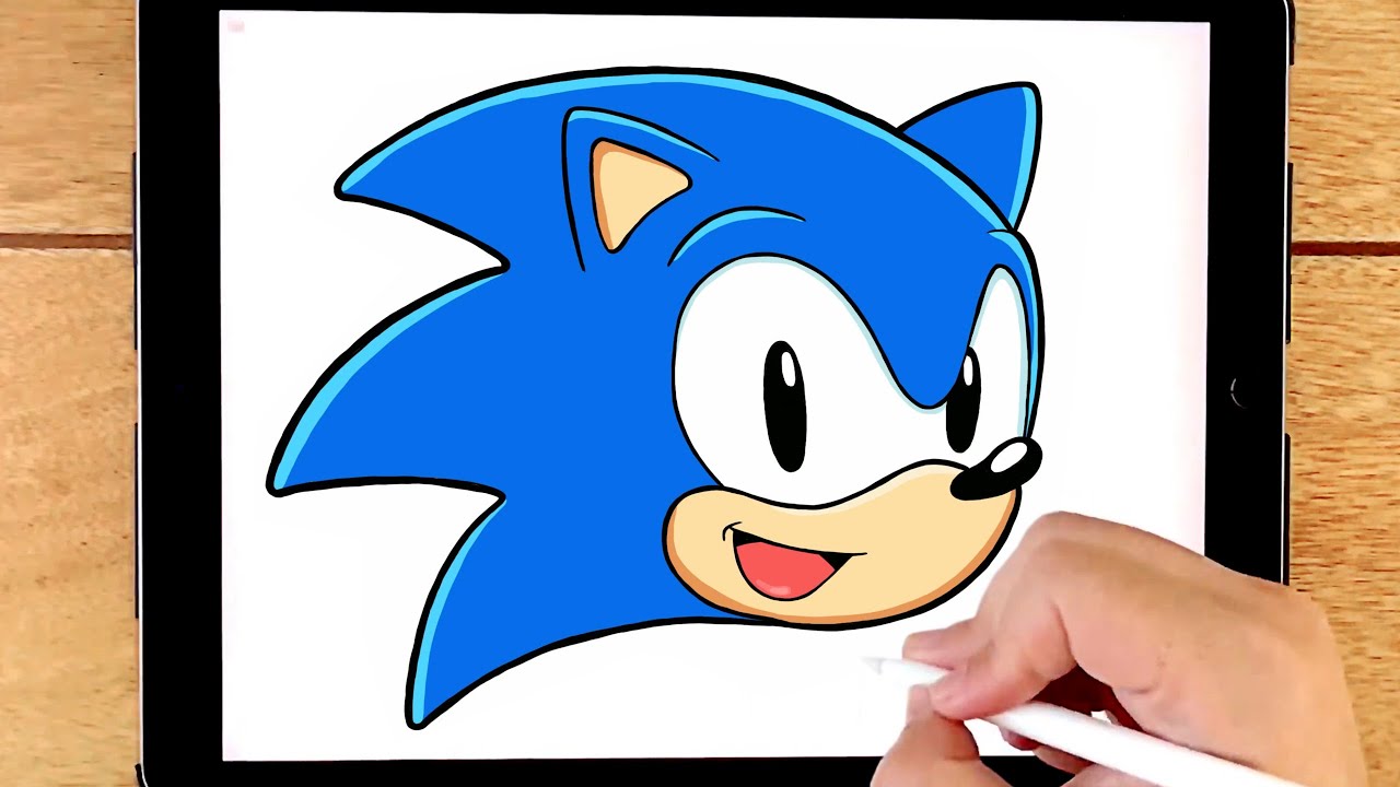 Cómo dibujar a SONIC clásico - thptnganamst.edu.vn