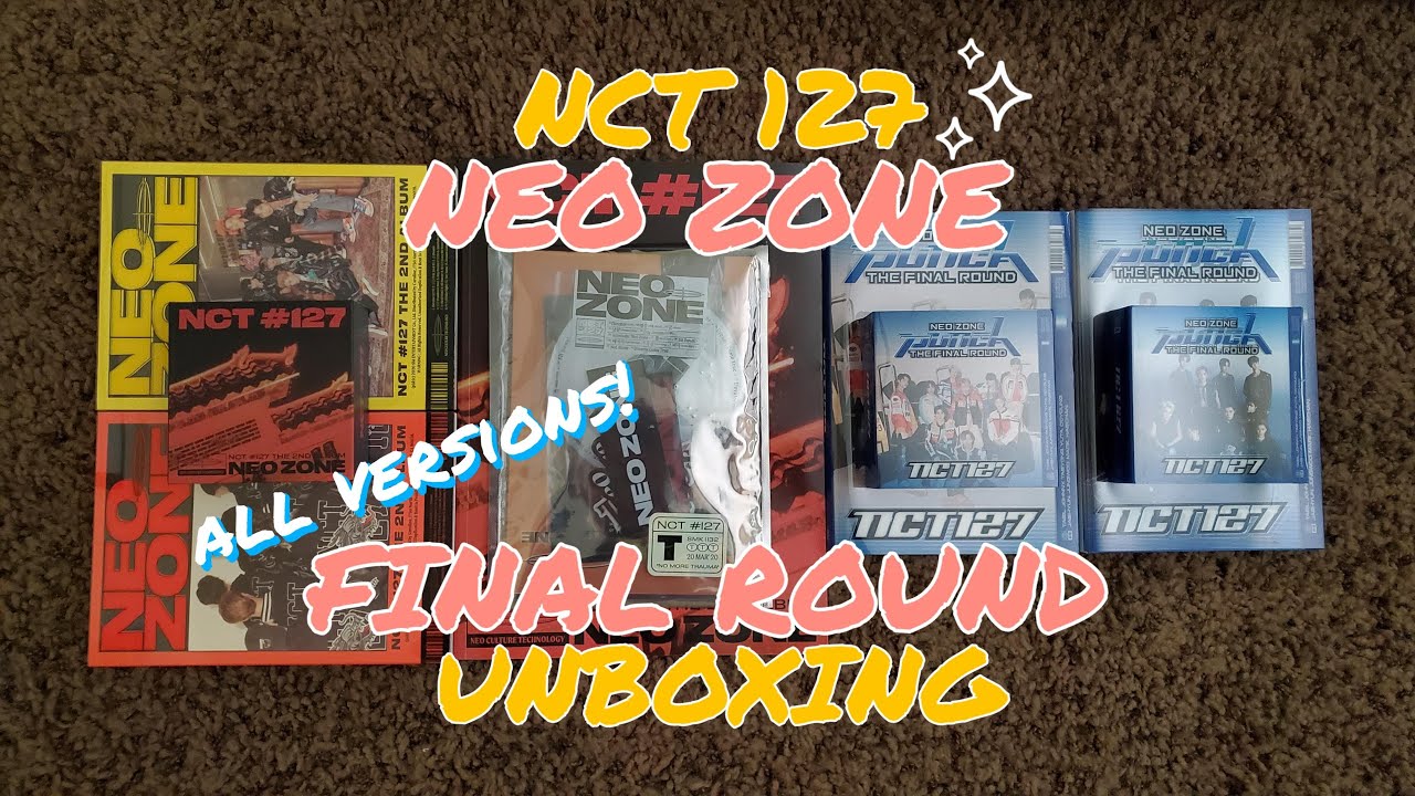 [ALBUM UNBOXING] *ALL* NCT 127 Neo Zone / Final Round - YouTube