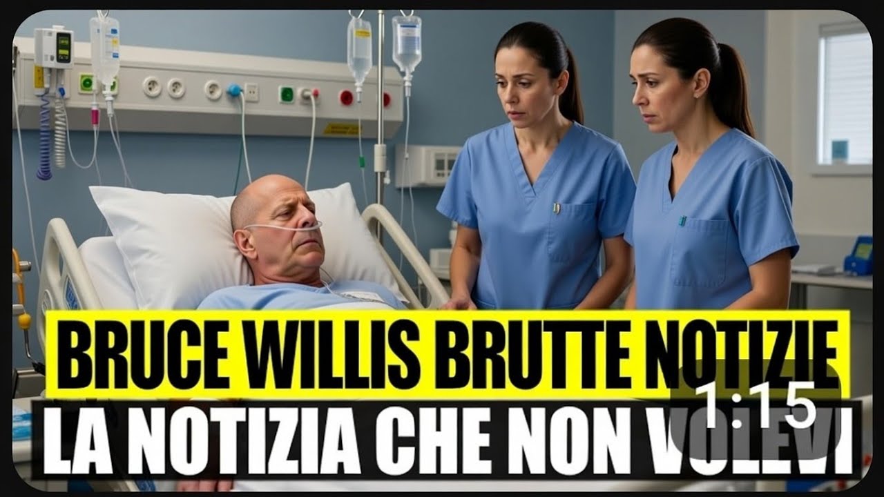 Bruce Willis scivola sempre più lontano dalla luce: il suo stato si aggrava...
