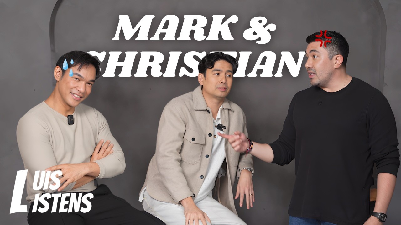 LUIS LISTENS TO CHRISTIAN & MARK (Career, Friendship & Kampanerang Kuba Memories) | Luis Manzano