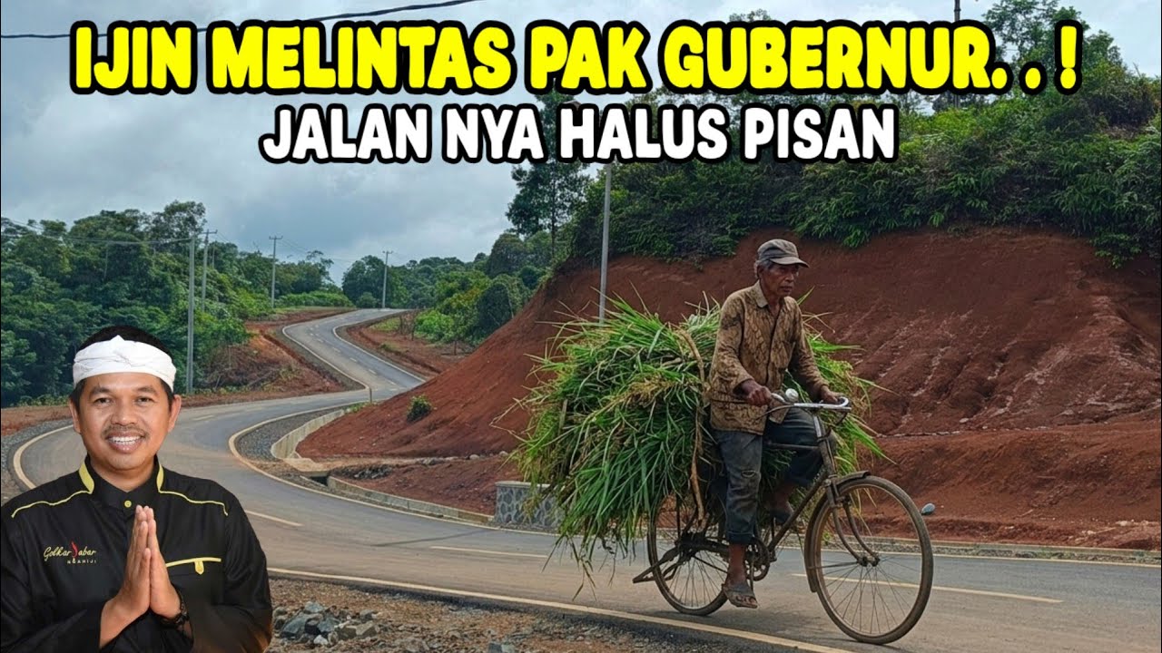 JALAN MULUS DIUJUNG KABUPATEN BOGOR ‼️ IJIN MELINTAS PAK GUBERNUR