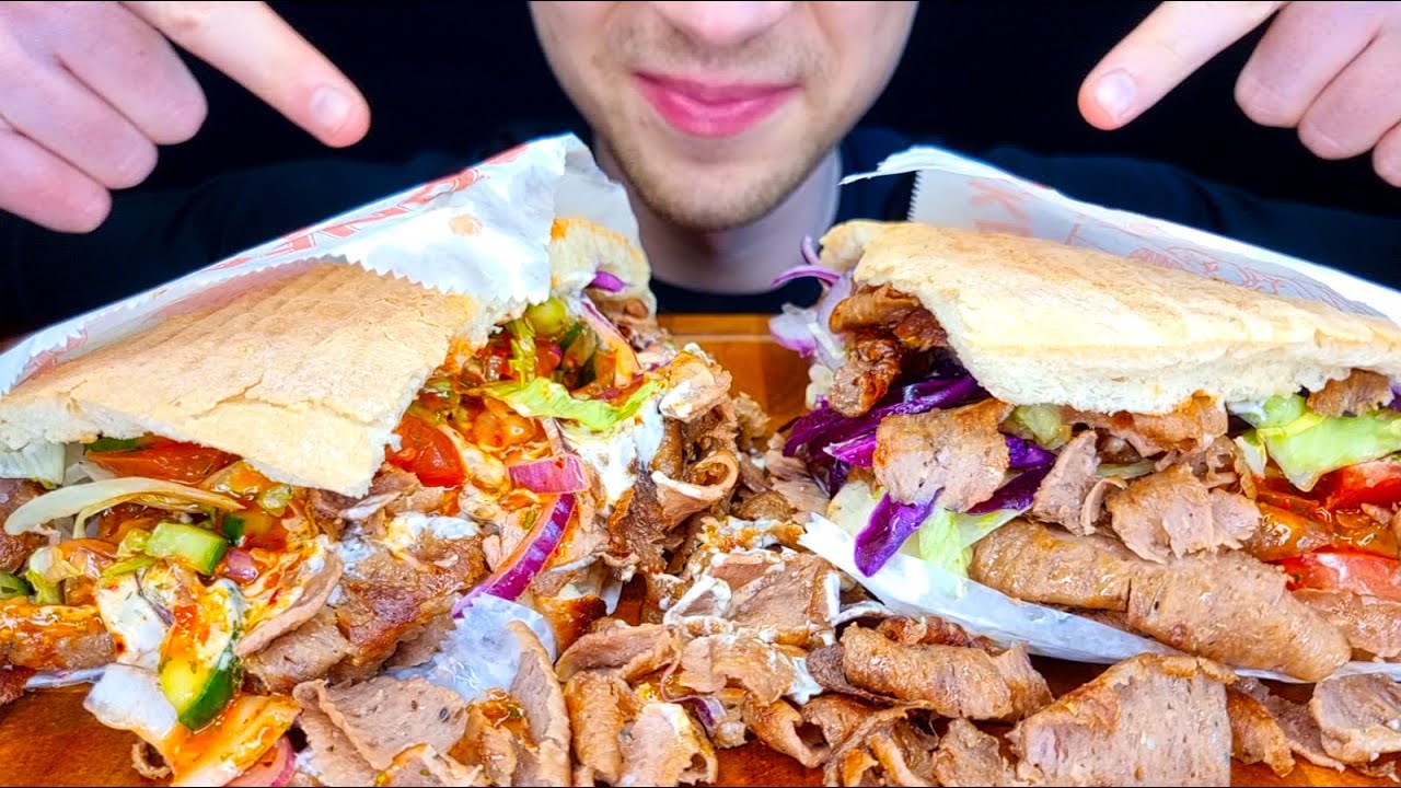 ASMR MUKBANG | DONER KEBAB 15 Minutes 도너 케밥 먹방 Eating Show