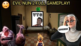 Evil nun 2 full gameplay in tamil! horror game! on vtg! screenshot 5