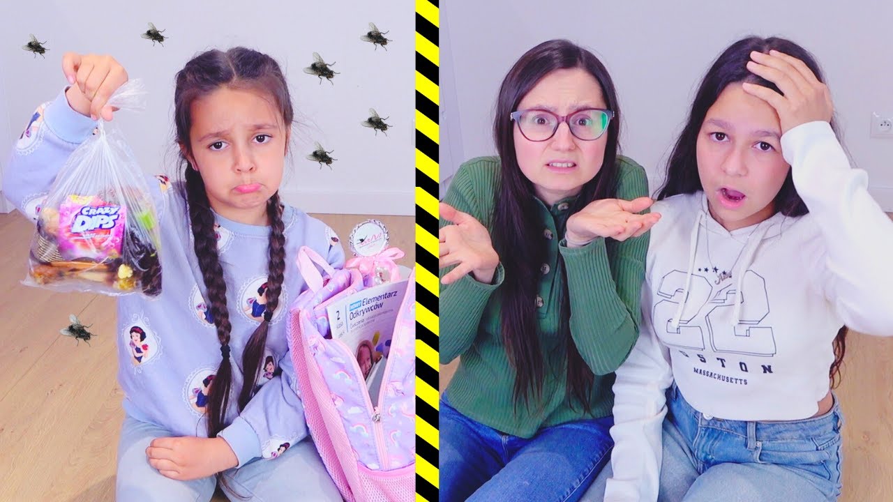 KOSZMAR W PLECAKU MAI! Co Siostra Zabiera do Szkoły??