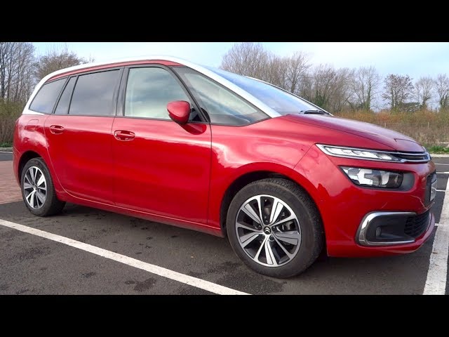 2018 Citroën Grand C4 Picasso 1.6 BlueHDi 120 S&S Feel Start-Up and Full  Vehicle Tour 