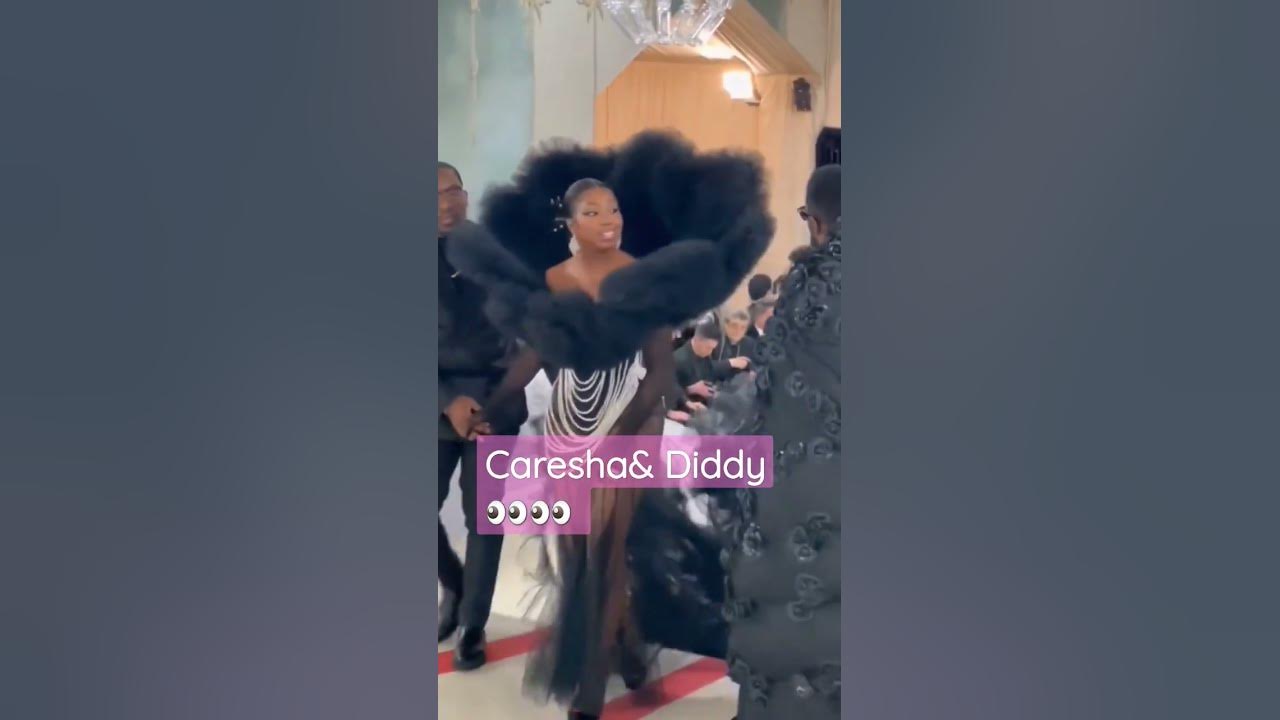 Caresha& Diddy 😎met gala shortvideo celebritynews YouTube