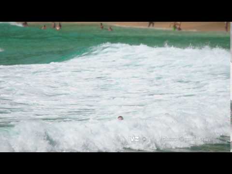 Waves on Nai Harn beach