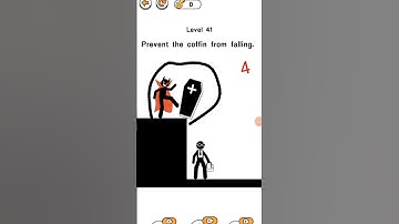 draw to save 3 💢 level 41 prevent the coffin form falling#viral #trending