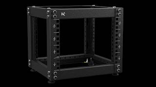 Instructions for assembling an open rack Rev Bwhite background