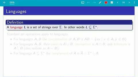 UIUC CS 374 FA 20 1.4 Languages