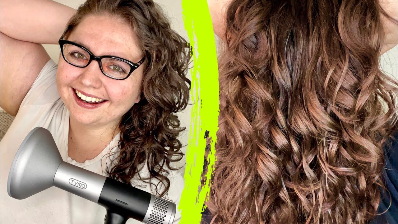 BEST DIFFUSING ROUTINE FOR WAVY HAIR! - YouTube