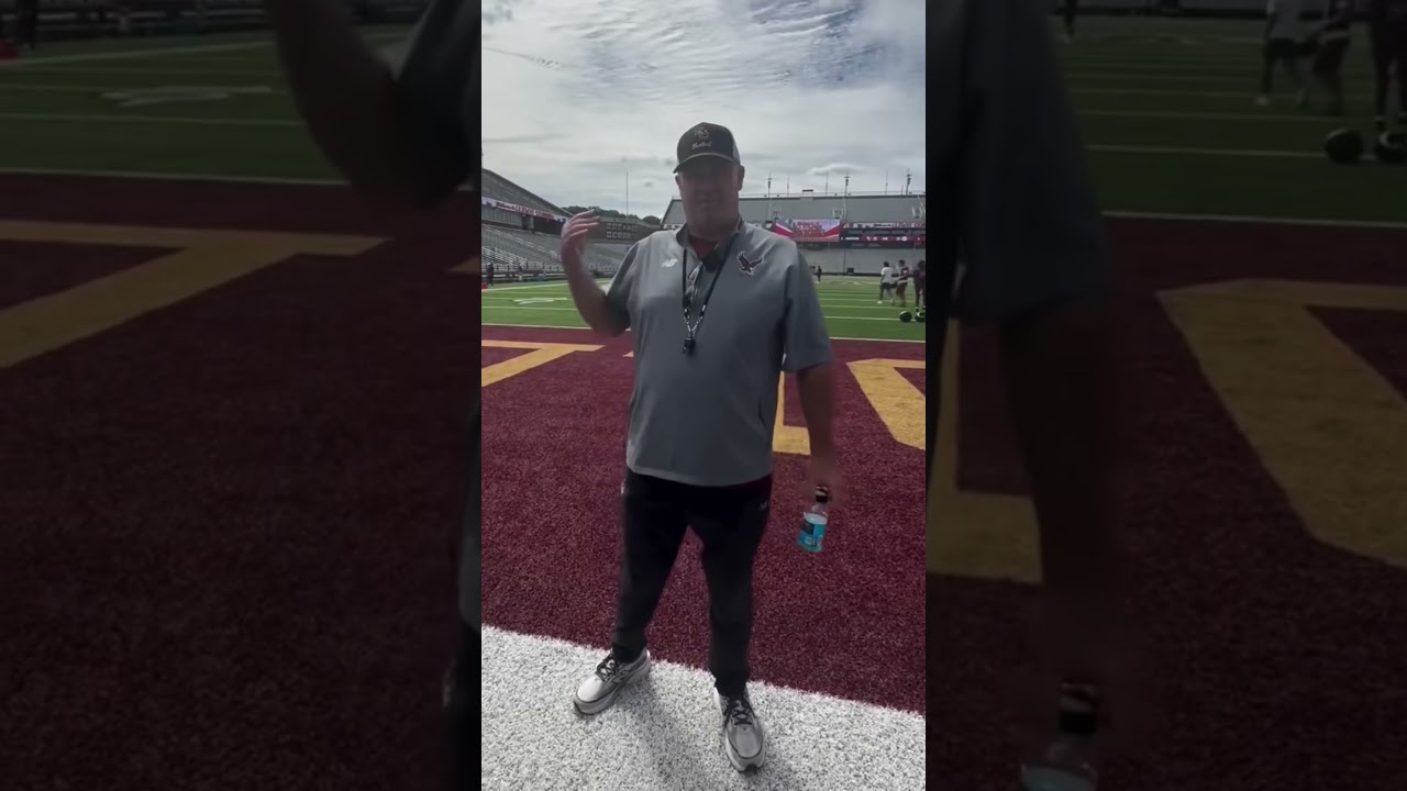 Bill O’Brien on the first Boston College scrimmage of the fall. #collegefootball