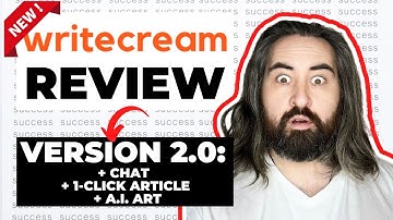 Writecream 2.0 Review: Chat + 1-Click Article + Art Generation