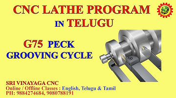 CNC PROGRAMMING IN TELUGU – CNC TRAINING IN TELUGU - CNC MACHINE OPERATOR IN TELUGU