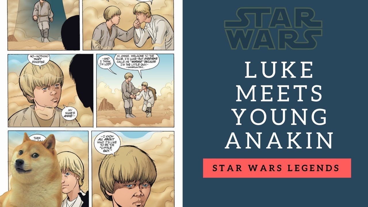 Luke Meets Young Anakin on Tatooine | Star Wars Legends