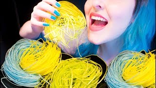 ASMR: Crispy & Colorful Edible Grass | Styrofoam Like Sounds ~ Relaxing Eating [No Talking|V] 😻 screenshot 5