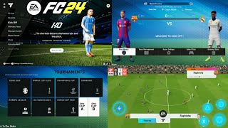 FIFA 16 MOBILE MOD EA SPORTS FC 24 ALL TOURNAMENTS MODE ANDROID OFFLINE NEW KITS & LATEST TRANSFERS